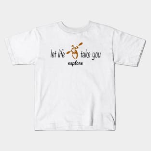 Kayaking T Shirt For Women Men Kayaker Gift Kids T-Shirt